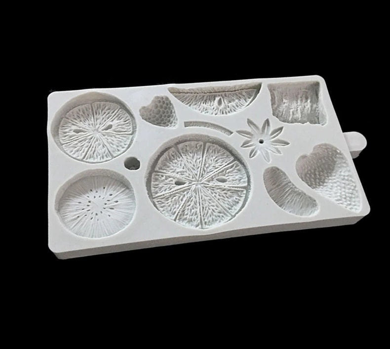 3D Fruit Silicone Molds for Creative Candy and Cake Decorations