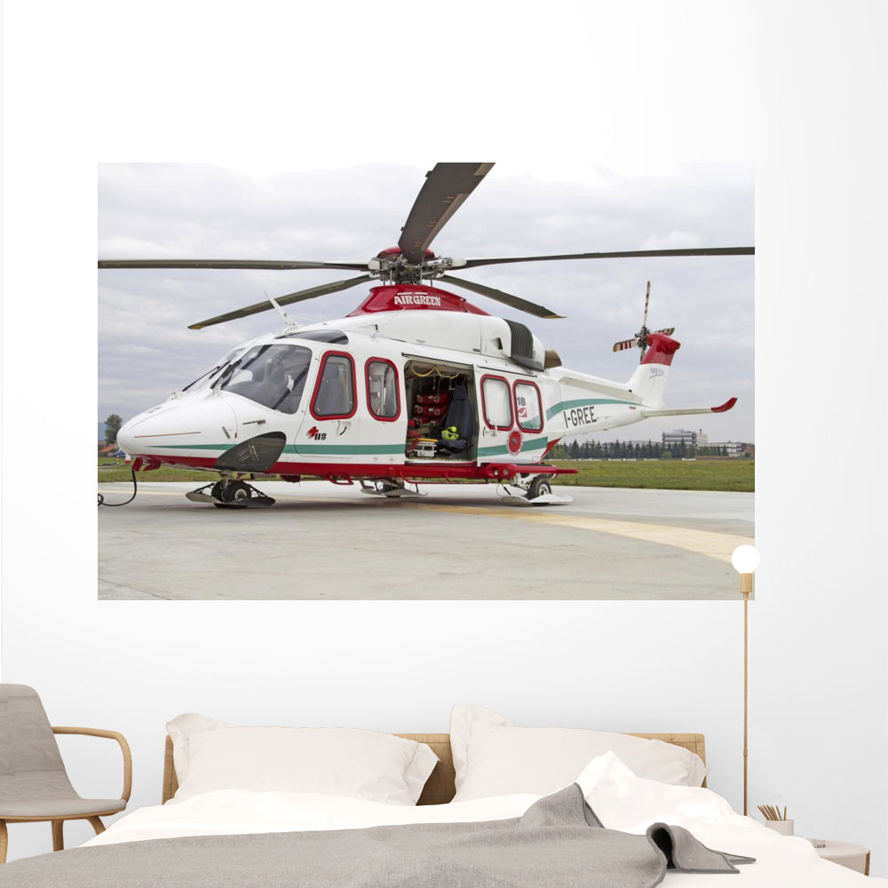 Air Ambulance Wall Decal by Agustawestland AW139
