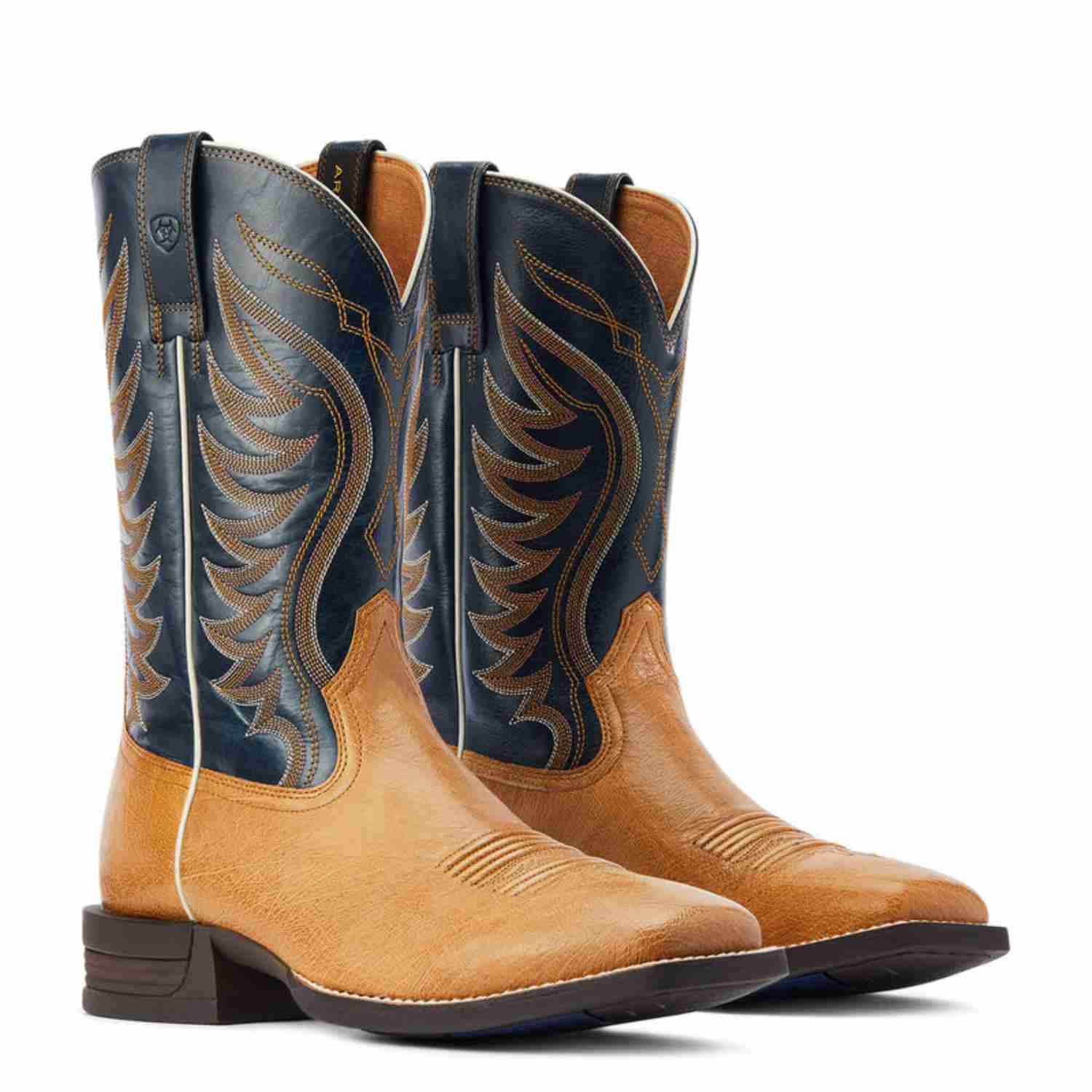 Ariat Men's Reckoning SQ Toe Western Boot - Premium Ostrich Leather