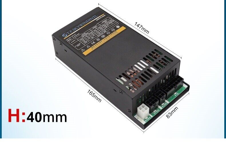 600W Modular ATX Power Supply for Enhance 7660B 1U Flex Mini ENP