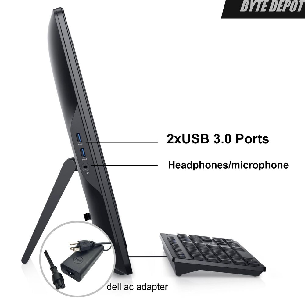Dell All-in-One Desktop PC with Intel Processor, 24GB RAM, 2TB SSD
