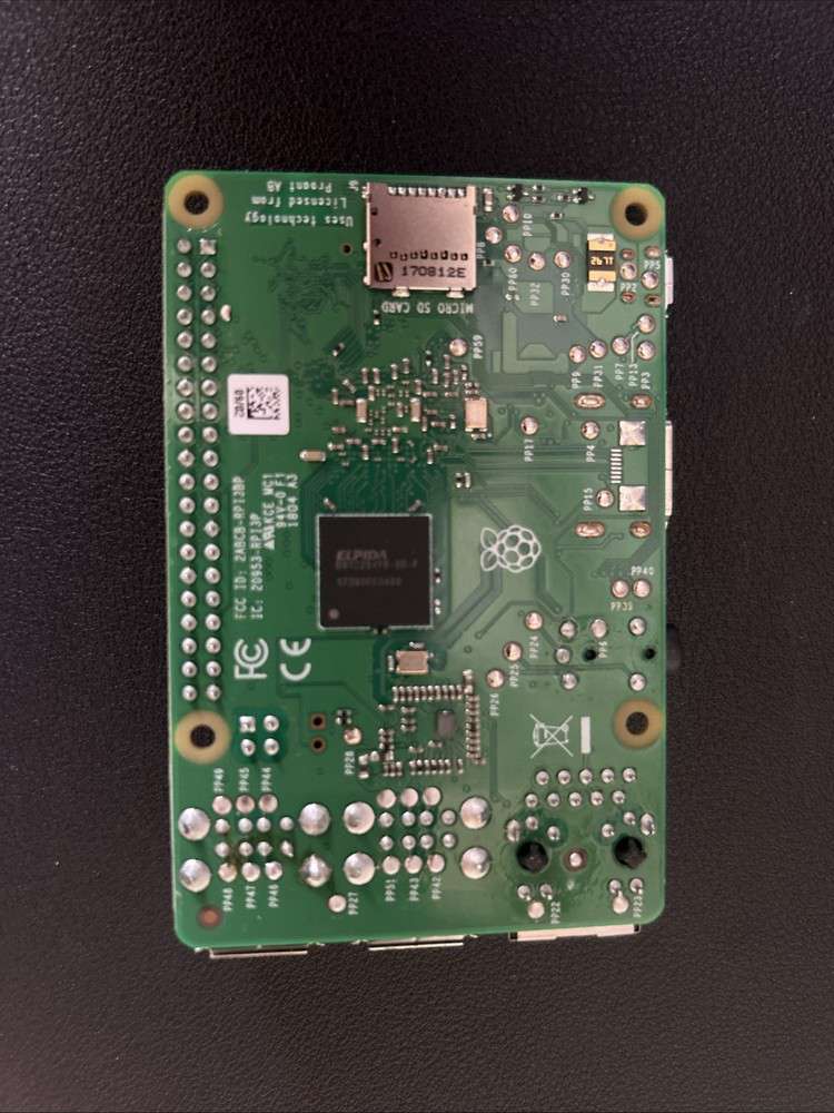 Raspberry Pi 3 Model B+ with Case and Power Cable